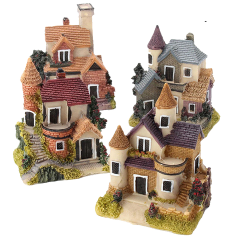 Mini Craft Figurine Plant Pot Garden Ornament Micro Landscape Fairy Garden House Miniature Home Decoration Resin ► Photo 1/1