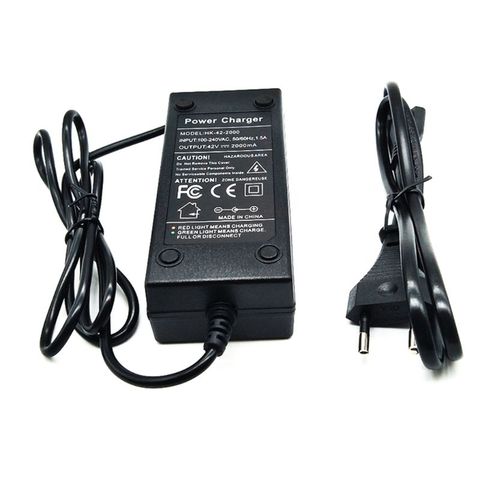 36V Battery Charger Output 42V 2A Charger Input 100-240 VAC Lithium Li-ion Charger For 10S 36V Electric Bike ► Photo 1/5