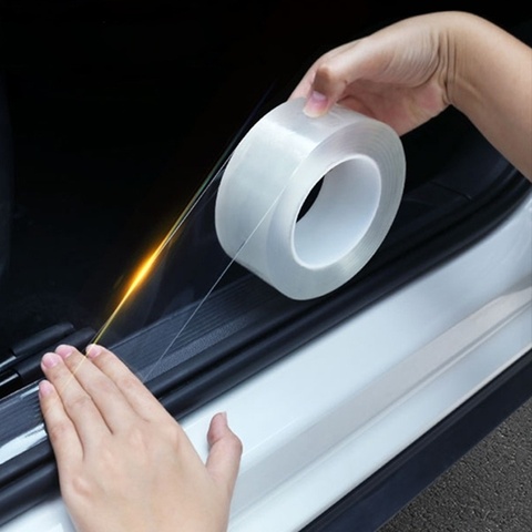3m Car Stickers Auto Interior Protector Film Door Edge Protective Glue Automobiles Trunk Door Sill Car Body Vinyl Accessories ► Photo 1/6
