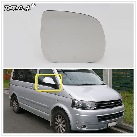 Right Side For VW Transporter Multivan T5 T6 2010 2011 2012 2013 2014 2015 Car-Styling Heated Rear Mirror Glass ► Photo 1/4