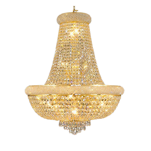 Phube Lighting French Empire Gold Crystal Chandelier Chrome Chandeliers Lighting Modern Chandeliers Light+Free Shipping! ► Photo 1/4