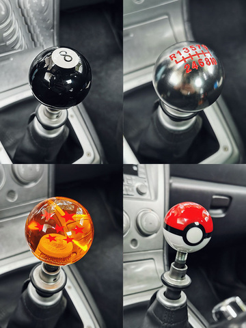 car 10-speed 7-star Universal Aluminum Alloy Gear Shift Knob Gearshift Shifter Stick Lever Headball acrylic shift knob of GM ► Photo 1/1