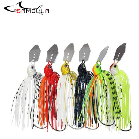 Chatterbait Fishing Lures 2022 Weights10-14g Fishing Tackle Spinnerbait Fishing Accessories Isca Artificial Buzz Fish Bait Pesca ► Photo 1/6