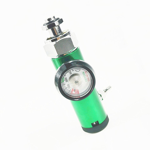 European DIN477#9 oxygen regulator Medical Oxygen cylinder  flow regulator, O2 cylinder oxygen regulator  0-4LPM ► Photo 1/4