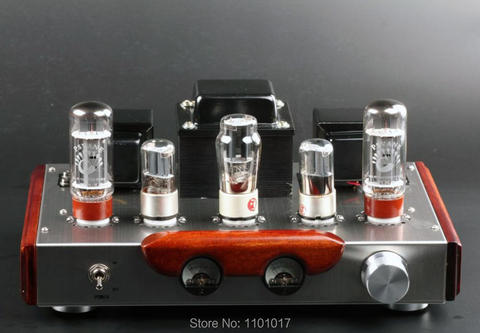 Himing Mona/Rivals RH34W EL34 Tube Amplifier HIFI EXQUIS Wood Version Single-Ended integrated handmade Scaffolding Amp ► Photo 1/6