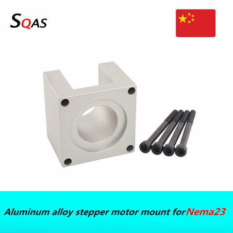 CNC motor bracket engines bracket Aluminum alloy stepper motor mount for Nema23 stepper motor for CNC part ► Photo 1/5