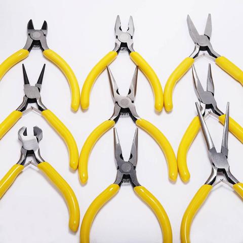Jewelry Pliers Tools & Equipment Kit Long Needle Round Nose Cutting Wire Pliers For  Jewelry Making DIY Tool Accessories ► Photo 1/6