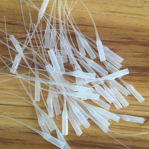 2022 New 10/50pcs 502 instant Super glue dropping tube Nozzle Adhesive tool Needle Tube Bottle Cap Catheter Dropper ► Photo 1/2