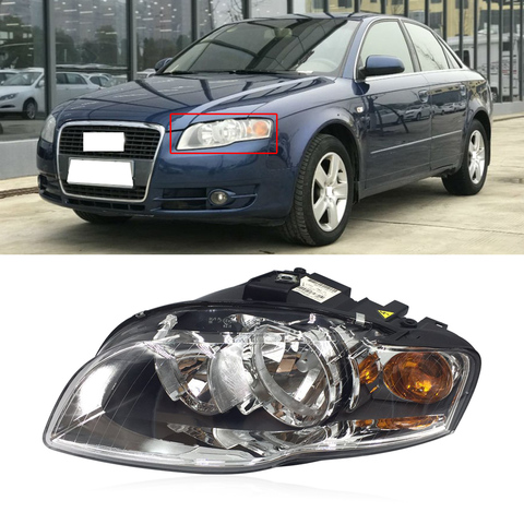 CAPQX For Audi A4 S4 RS4 B7 2006 2007 2008 HID Front Headlight Headlamp Head Light Head Lamp ► Photo 1/4