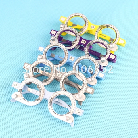 5pcs Trial frame Optometry trial frame set 52-70mm PD value options ► Photo 1/6