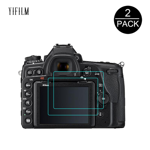 2pcs For Nikon D780 Digital Camera LCD Display Tempered Glass Screen Protector Nikon D780 2.5D 9H HD Clear Explosion proof Film ► Photo 1/6