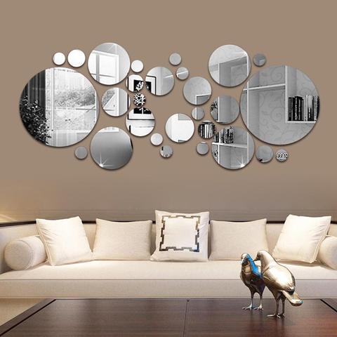 Room Decoration Wall Decor Art, Round Wall Stickers
