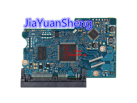Hitachi hard disk circuit board / 220 0A90377 01 / LSI 60450 / Stickers : 0J21827 / DT01ACA050 ► Photo 1/3