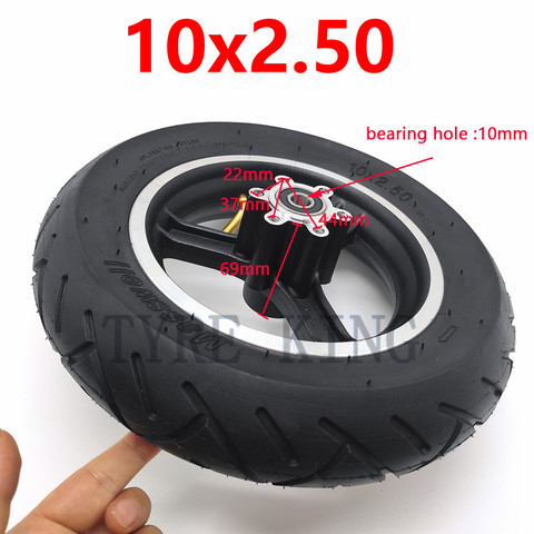 10 Inch 10x2.50 Electric Scooter Wheels 10*2.50 Inner Outer Tyre Explosion-proof Tire Wheel Rim for SPEEDWAY Electric Scooter ► Photo 1/6