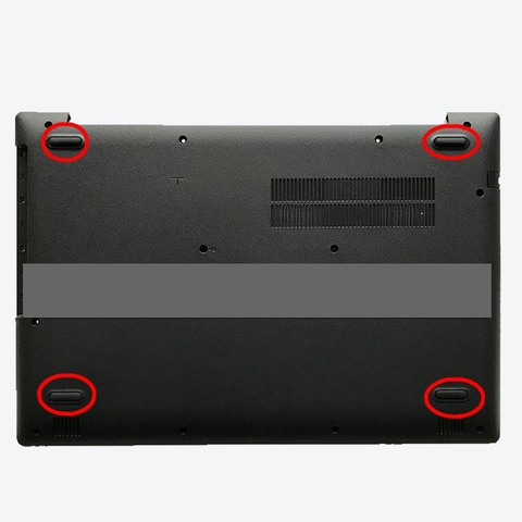 1pcs NEW Rubber Bottom Foot Feet Cover for Lenovo  ideapad 320-15 320-14 320-17 5000-15 14 17 series ► Photo 1/3