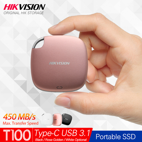 Hikvision HikStorage Portable SSD 120GB 240GB External SSD 960GB Disk Drive 480GB SSD USB3.1 Type-C Solid State Disk 3 color SSD ► Photo 1/6