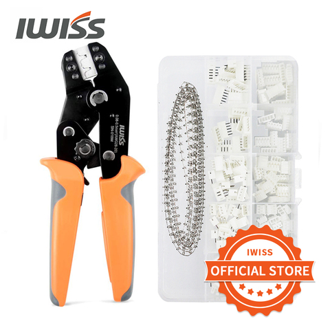 IWISS SN-01BM Mini terminals Crimping Plier kit 460pcs 2.0mm JST-PH Male/Female Connectors Kit 2/3/4/5/6 Pins Housing tool set ► Photo 1/6