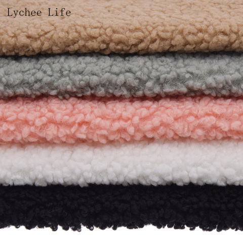 A4 Coral Cotton Velvet Plush Fabric Soft Warm Doll Pet Clothes Glove Lining Thickened Lamb Wool Fabric Diy Sewing ► Photo 1/6
