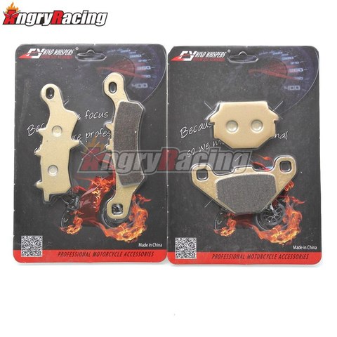 Front Rear Brake Pads For Kawasaki KL250 J Stockman 2000-2002 KL 250 G Super Sherpa 1997-2000 KLX 250 H1 Super Sherpa 1998 ► Photo 1/3