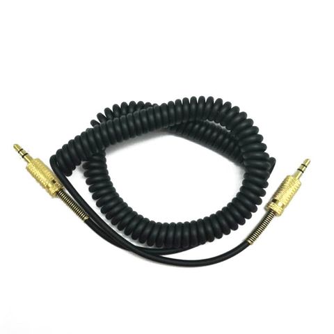 3.5mm Replacement Audio AUX Cable Coiled Cord for Marshall Woburn Kilburn II Speaker Male to male Jack ► Photo 1/6
