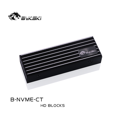 Bykski B-NVME-CT Full Metal Memory Block Radiator Armor Using For M.2 SSD Hard Disk Cooling ► Photo 1/6