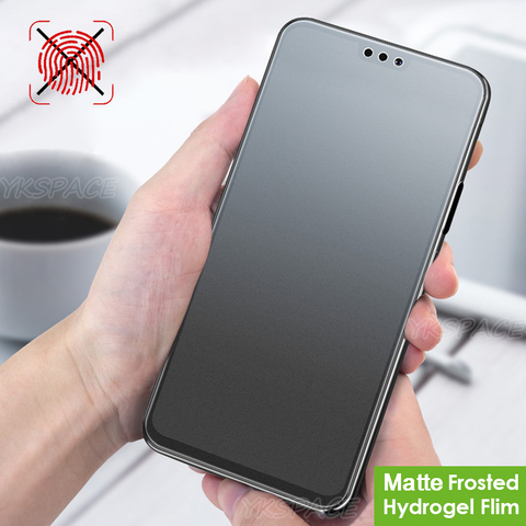 Full Cover Soft Matte Hydrogel Film For Huawei Honor V10 V20 V30 8X 9X 10 20 Pro Lite 10i 20i 20S Frosted TPU Screen Protector ► Photo 1/6
