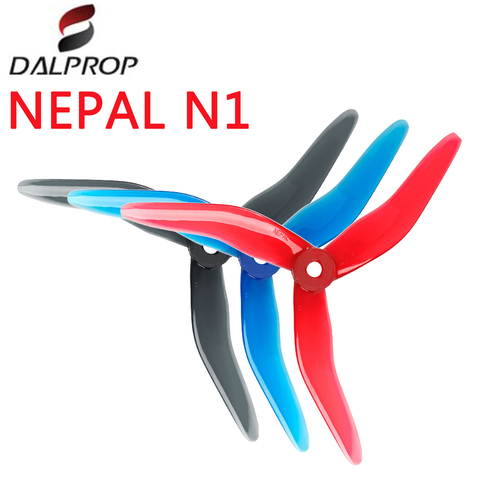 24PCS/12Pairs Upgraded DALPROP Nepal N1 5143 3 Blade FPV Propeller CW CCW POPO for RC Drone FPV Racing ► Photo 1/6