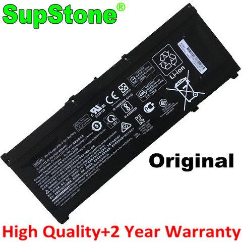 SupStone Original SR03XL L08934-2B1 L08855-855 Laptop Battery For HP OMEN 15-CE,Pavilion Gaming 15-CX0096TX,Omen 17-CB0052TX ► Photo 1/6