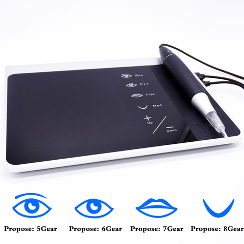 Microblading Charmant Tattoo Gun Dermographe Maquillage tattoo Pen kit MTS Liberty Digital for 3D Permanent Makeup eyebrow lip ► Photo 1/6