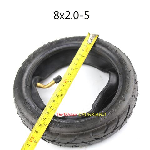 High Quality 8X2.0-5 Inner Tube Tyre for Electric Scooter Baby Trolley 8 Inch Pneumatic Tire 8x2.00-5 Tires ► Photo 1/6