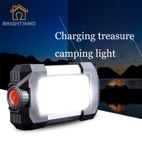 Outdoor Rechargeable Portable 27 LEDs Lantern Lamp Flasher Flashlight Lantern Light with USB Hook 10W 500LM Camping Tent Light ► Photo 1/6