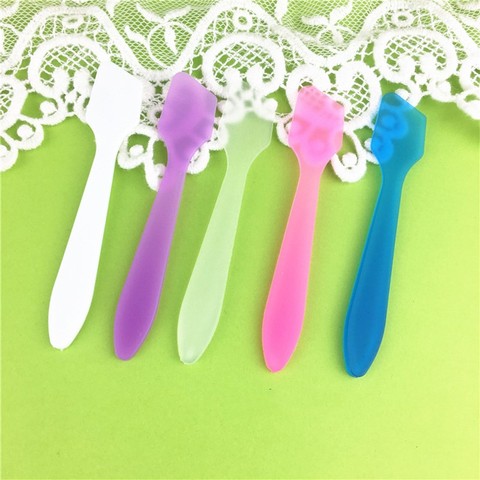 10PCS New DIY Cosmetic Mixing Spatula Disposable Scoop Makeup Spoon Mask Cream Spoon Eye Cream Stick Face Beauty DIY Tool Kits ► Photo 1/6
