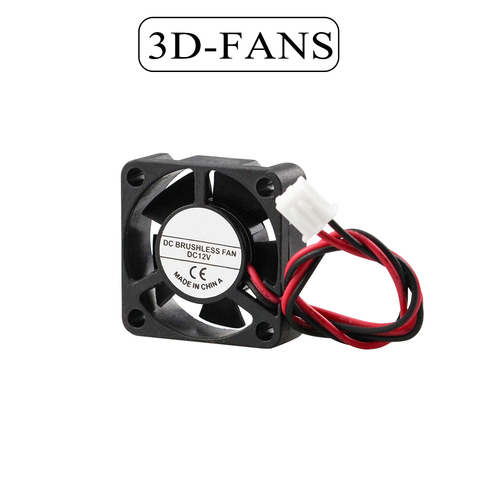 3D Printer Parts Cooling Fan Hydraulic Bearing  3010 12V 30x30x10mm with 2pin-ph 2.0 Brushless Lufter Cooling Fan 5blades ► Photo 1/3