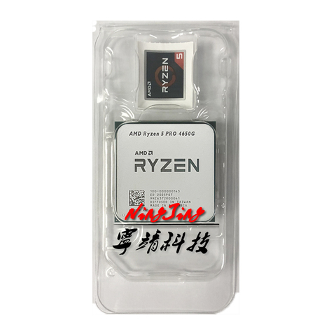 AMD Ryzen 5 PRO 4650G R5 PRO 4650G 3.7GHz Six-Core Twelve-Thread 65W CPU Processor L3=8M 100-000000143 Socket AM4 new but no fan ► Photo 1/2