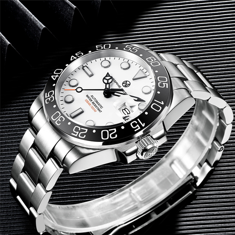 2022 New PAGRNE Design Top Brand Luxury Men's Automatic Mechanical Watch Stainless Steel Men's Waterproof Reloj Montre Homme ► Photo 1/1