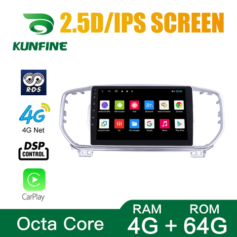 Car Radio For KIA KX5 Sportage 2016-2022 Octa Core Android 10.0 Car DVD GPS Navigation Player Deckless Car Stereo Headunit wifi ► Photo 1/6