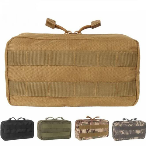 Tactical Molle Belt Pouch Military Bag Magazine Waterproof Waist Pack Sport Bags Carrier Cell Phone Case For Backpack & Vest ► Photo 1/6