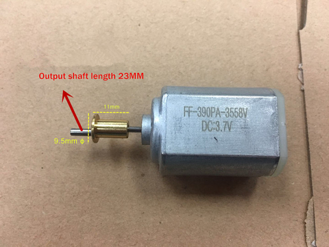 DC Motor FF-390 PA Electric clipper Hair clipper drive motor 3.7V 2-9V ► Photo 1/2