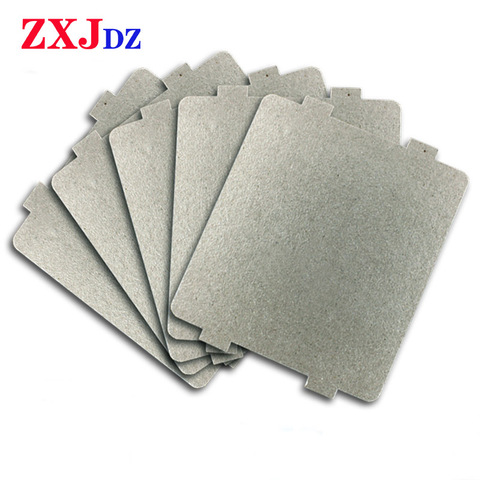 5pcs 9.9cm*10.8cm Spare parts thickening mica Plates microwave ovens sheets for Galanz Midea Panasonic LG etc.. magnetron cap ► Photo 1/2