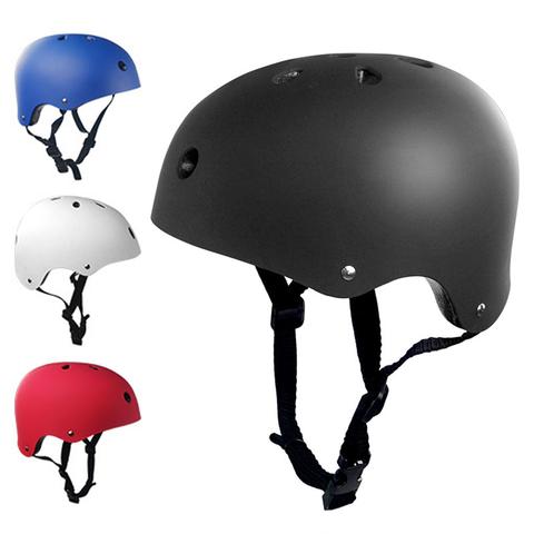 High quality Round Mountain Skate Bike Scooter Stunt Skateboard Bicycle Cycling Crash Strong Road MTB Safety Helmet 3 Size ► Photo 1/6