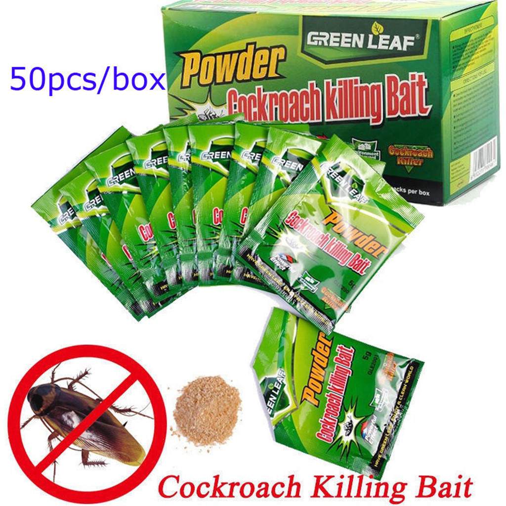 50pcs Powerful Killer Killing Bait Powder Ants Drugs Repellent Trap Pest Cont… 