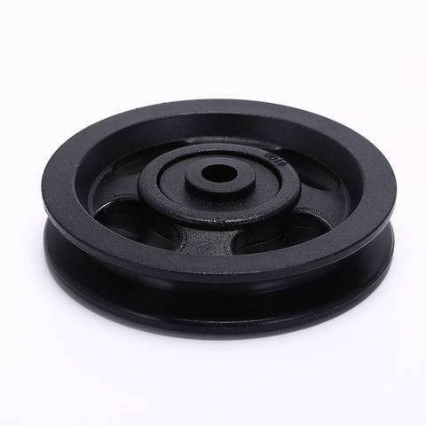 Universal 50mm/90mm/100mm Diameter Wearproof Nylon Bearing Pulley Wheel Cable Gym Fitness Equipment Part ► Photo 1/6