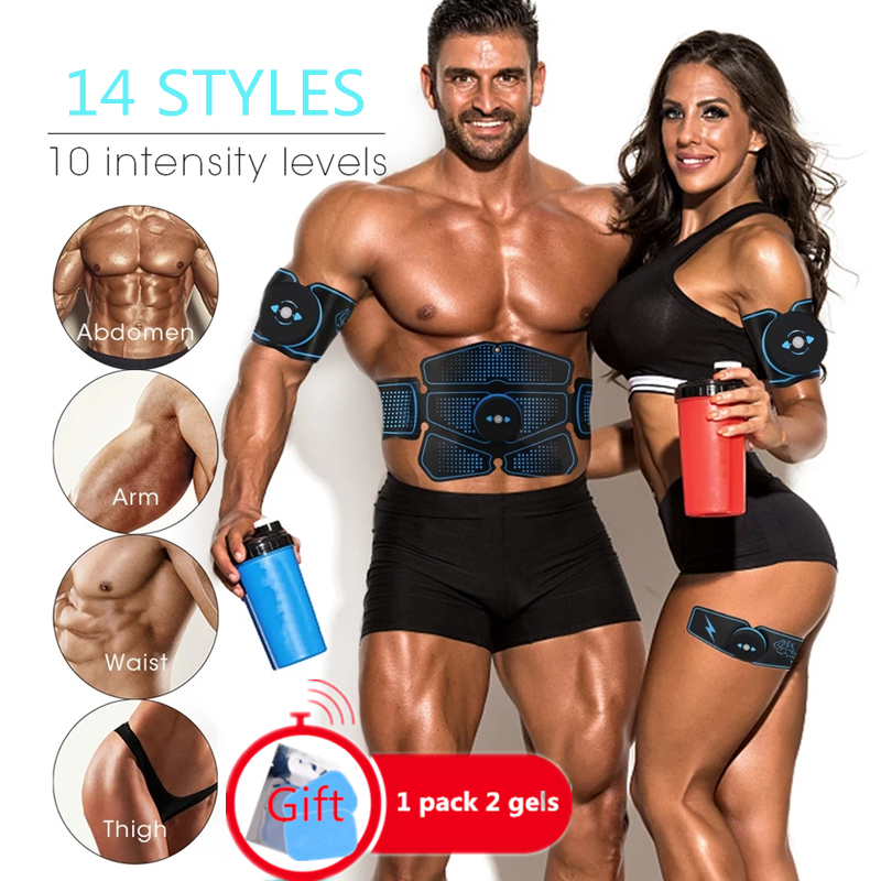 Ems Muscle Stimulator, Professional Waist Trainer For Men And