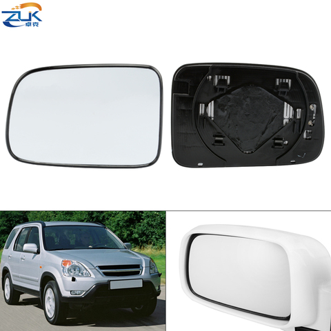 ZUK Left Right Heated Side Rearview Mirror Glass Lens For HONDA CRV RD5 RD7 2002 2003 2004 2005 2006 76253-SPA-H01 76203-SPA-H01 ► Photo 1/6