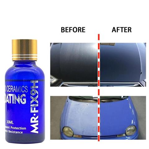 9H Car Liquid Ceramic Coat Anti-Scratch Agent Super Hydrophobic Glass Coating Set Car Polish Liquid Car Maintenance Paint Care ► Photo 1/6