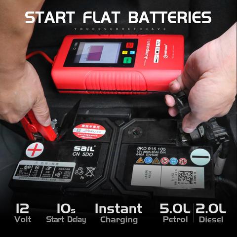 Car Jump Starter No Battery Safe put in Car -40 degree to 80 degree Low Degree Use Charge 5 second by Car Battery 12V ► Photo 1/6