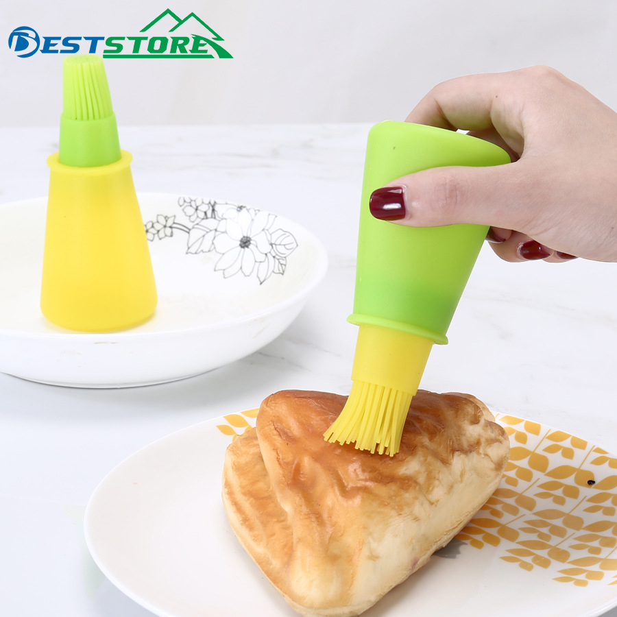 Silicone Oil Brush Temperature Resistant Oil Bottle Baking Pancake Barbecue  Cooking BBQ Grilling Accessories Tool Kitchen Gadget - AliExpress