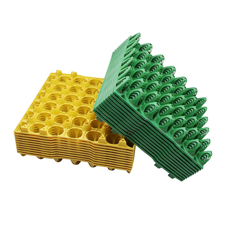 10 pcs Farm Egg Tray 288*288*48mm Egg Tray Transportation And Storage Of Eggs Recycling Plastic Material Egg Trough Depth 36mm ► Photo 1/6