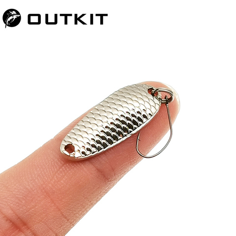 High Quality 1pcs Spoon Wobbler Metal Mini VIB Fishing Lure 2.5g 3.5g 5g Vibration Spoon Spinner Sinking Bait Hard Lure Tackle ► Photo 1/6