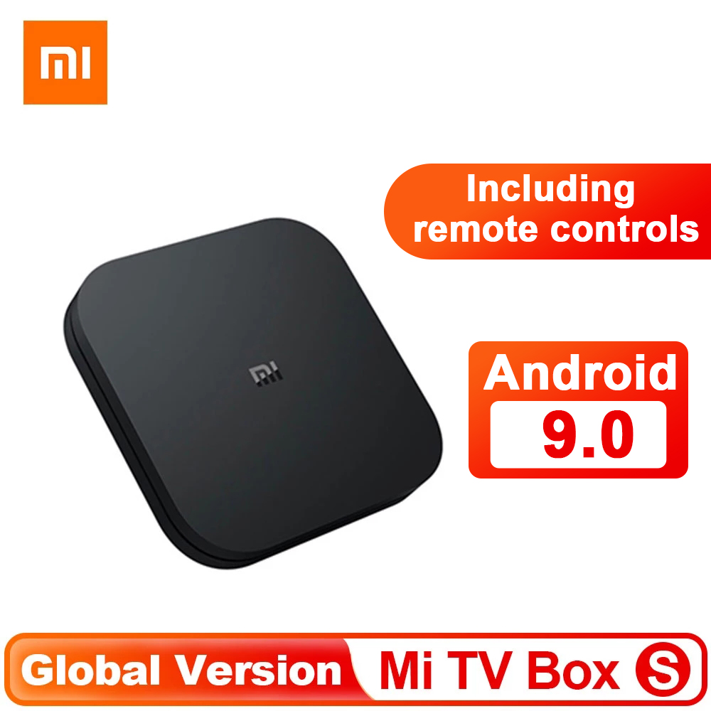 Original Global Xiaomi Mi TV Box S 4K HDR Android TV 8.1 Ultra HD 2G 8G  WIFI Google Cast Netflix Set top Mi Box 4 Media Player - Price history &  Review